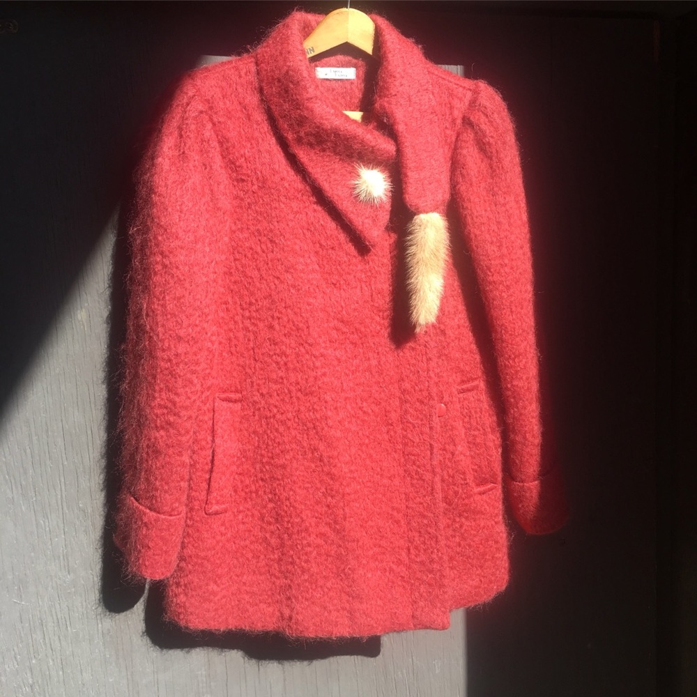 Retro Wool Coat , retro style jacket